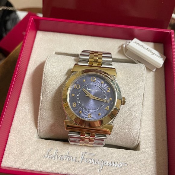 Salvatore Ferragamo 38mm Two-tone Stainless Steel Watch - Picture 2 of 5